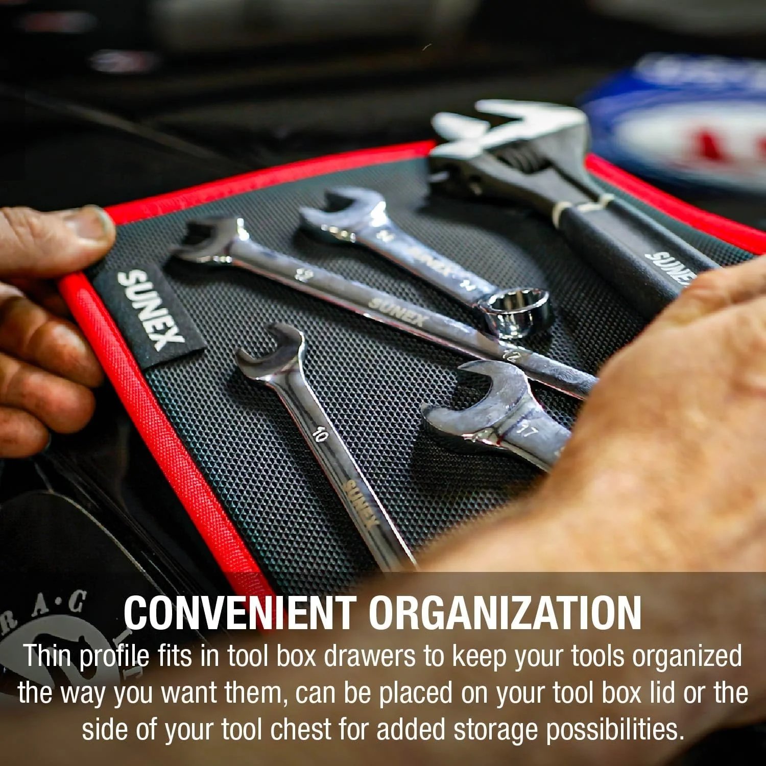 🧲Magnetic Tool Tray & Mat – IP-Safe, Flexible, Non-Slip Workshop Organizer