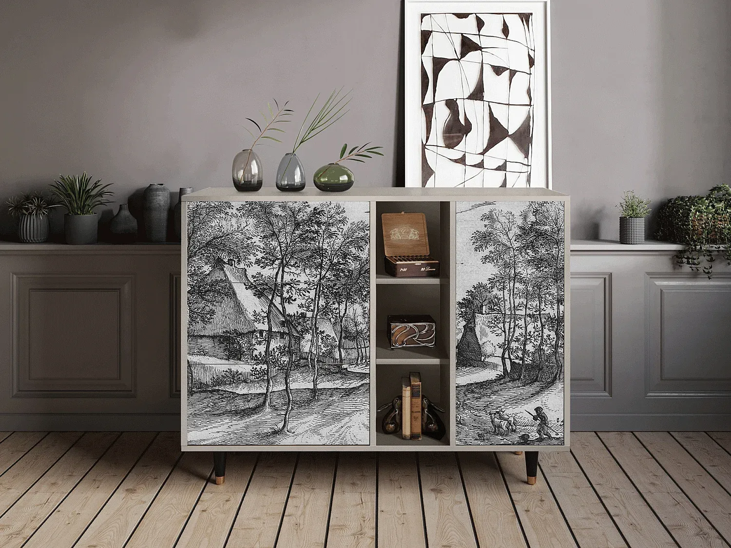 Esszimmer und Küche,Esszimmermöbel,Sideboard-LIVELUNO
