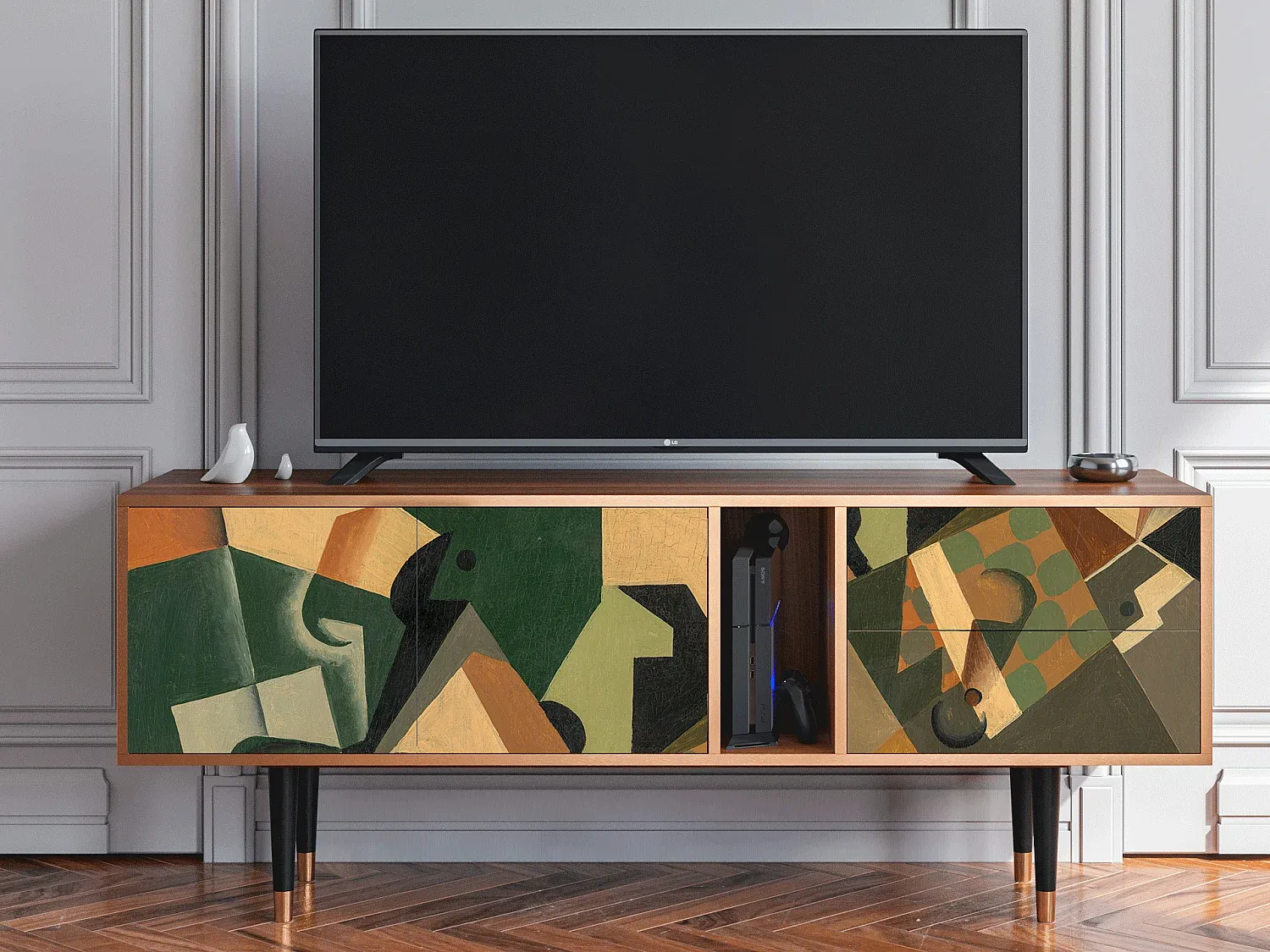Wohnzimmer und Flur,Wohnzimmermöbel,TV-Board-LIVELUNO