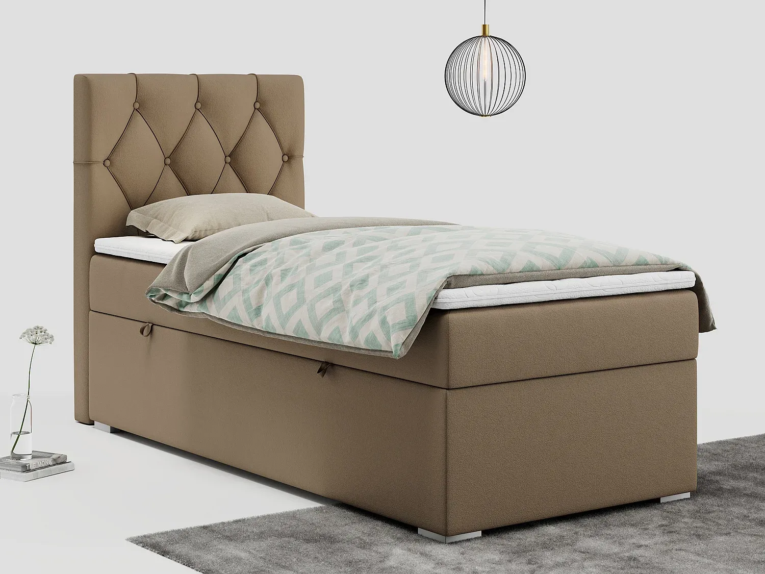 Schlafzimmer,Bereich Bett,Boxspringbett-LIVELUNO