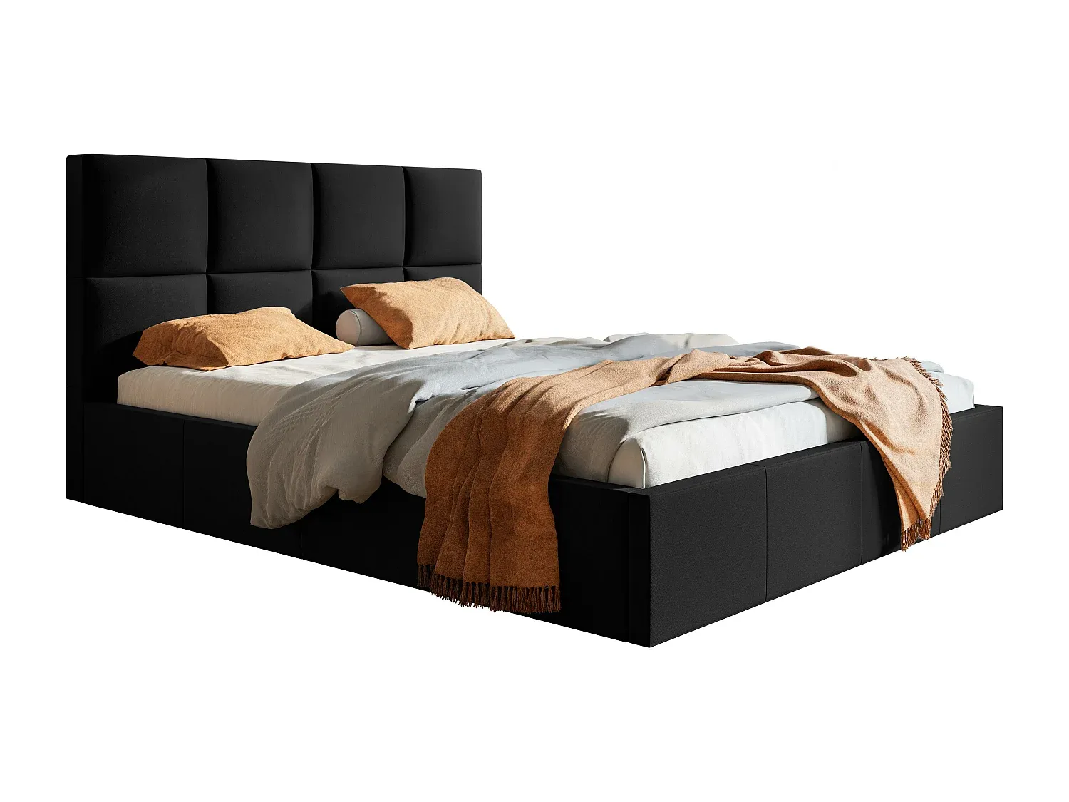 Schlafzimmer,Bereich Bett,Bett mit Bettkasten-LIVELUNO