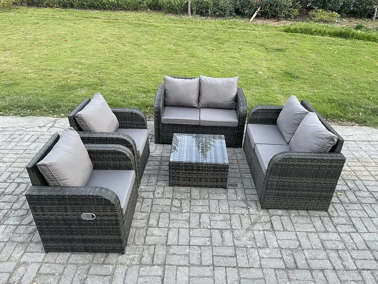 Garten,Gartenmöbel,Gartensitzgruppe im Set-LIVELUNO