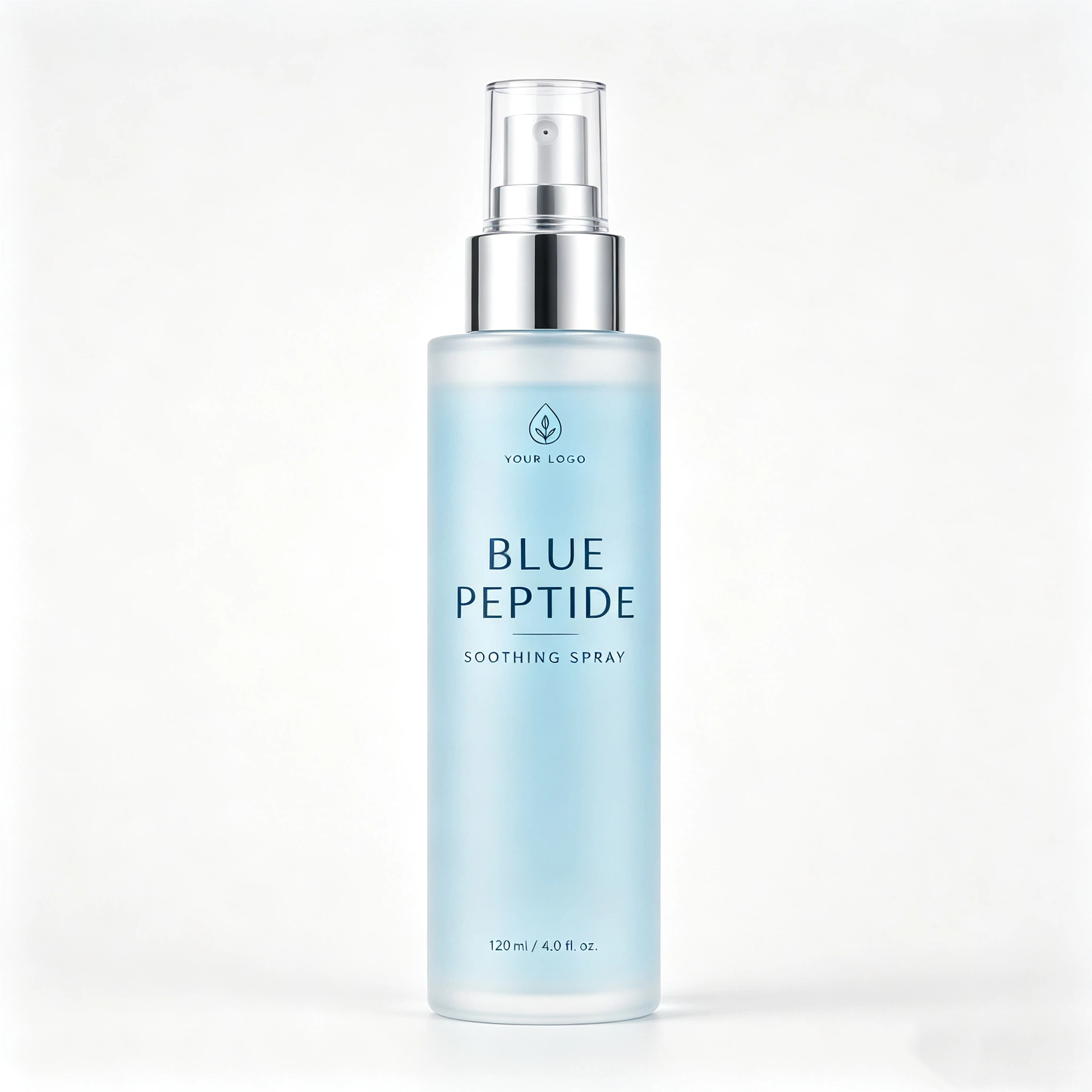 Private Label Blue Peptide Soothing Spray OEM/ODM | Custom Facial Mist Manufacturer