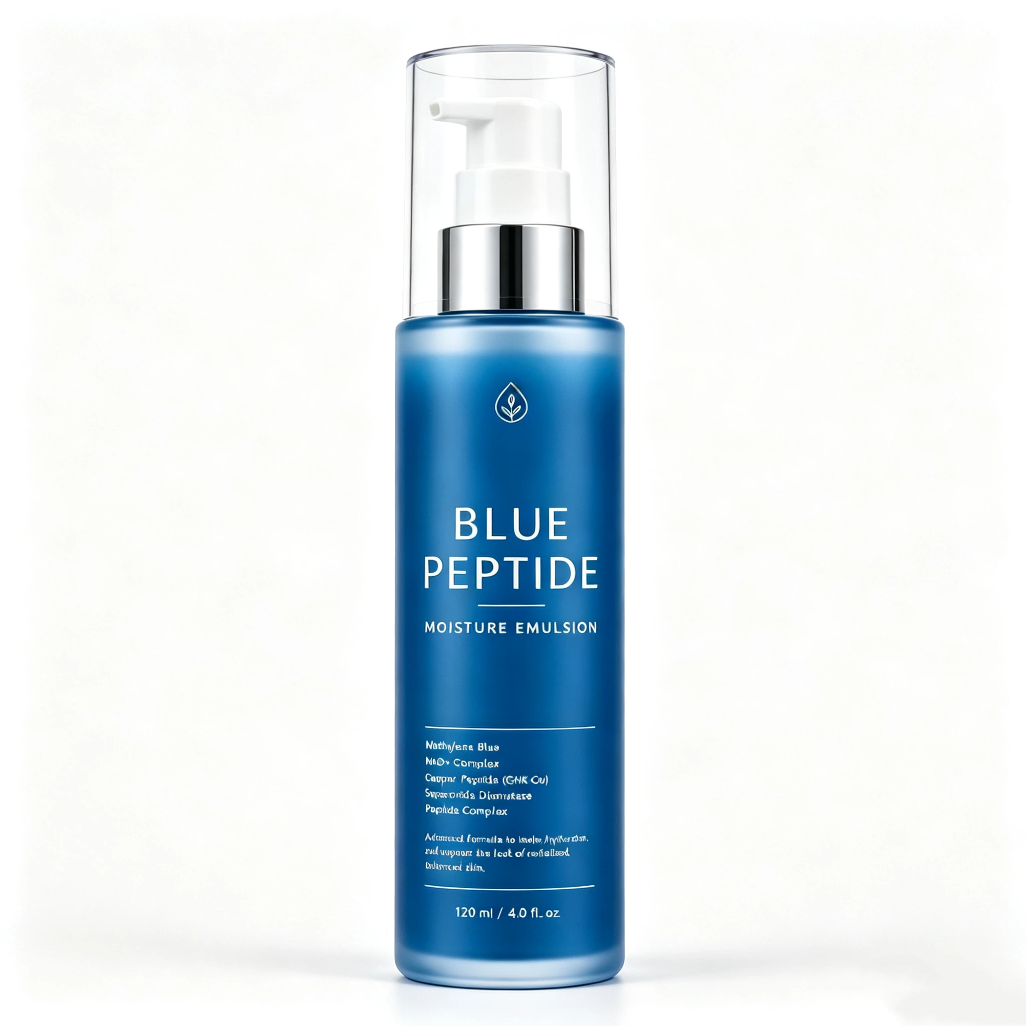 Private Label Blue Peptide Moisture Emulsion OEM/ODM | Custom Facial Emulsion Manufacturer