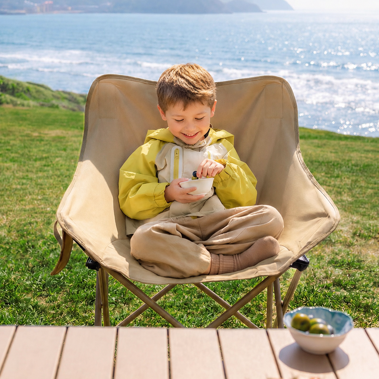 Perch Portable Folding Moon Chair