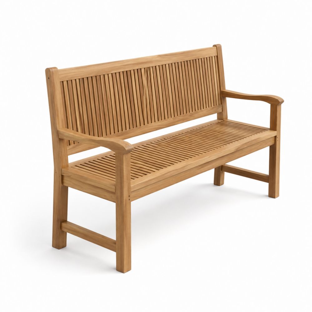 Teakholzbank 150 cm Natur