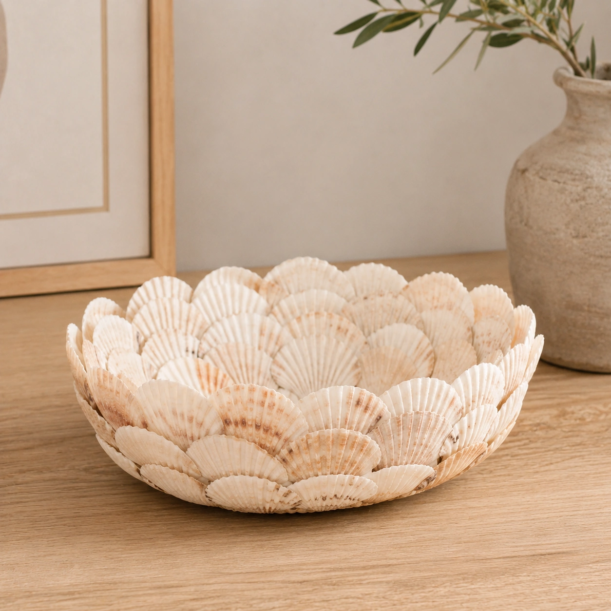 Cuenco Decorativo de Conchas Naturales
