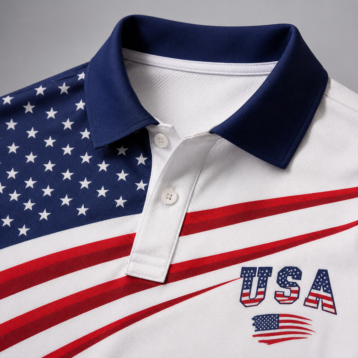 250 Years We The People Golf - USA 250th Anniversary Polo Shirt