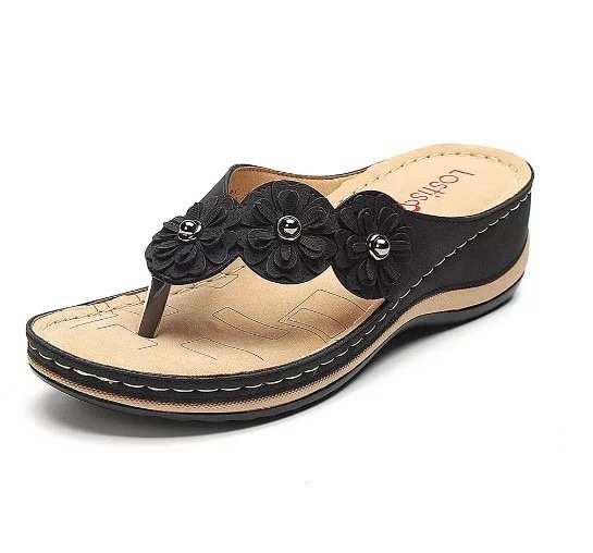 🔥Trending 2025 🔥Women’s Orthopedic Arch Support Flowers Clip Toe Sandals