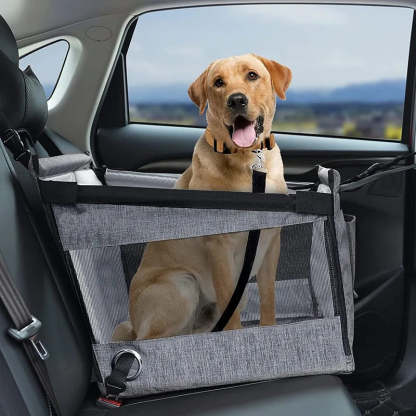 Portable dog car seat carrier for medium dogs