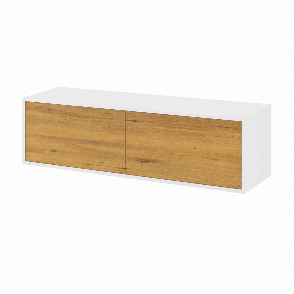 Mobile bagno sospeso, legno e MDF, 120x40x35 cm
