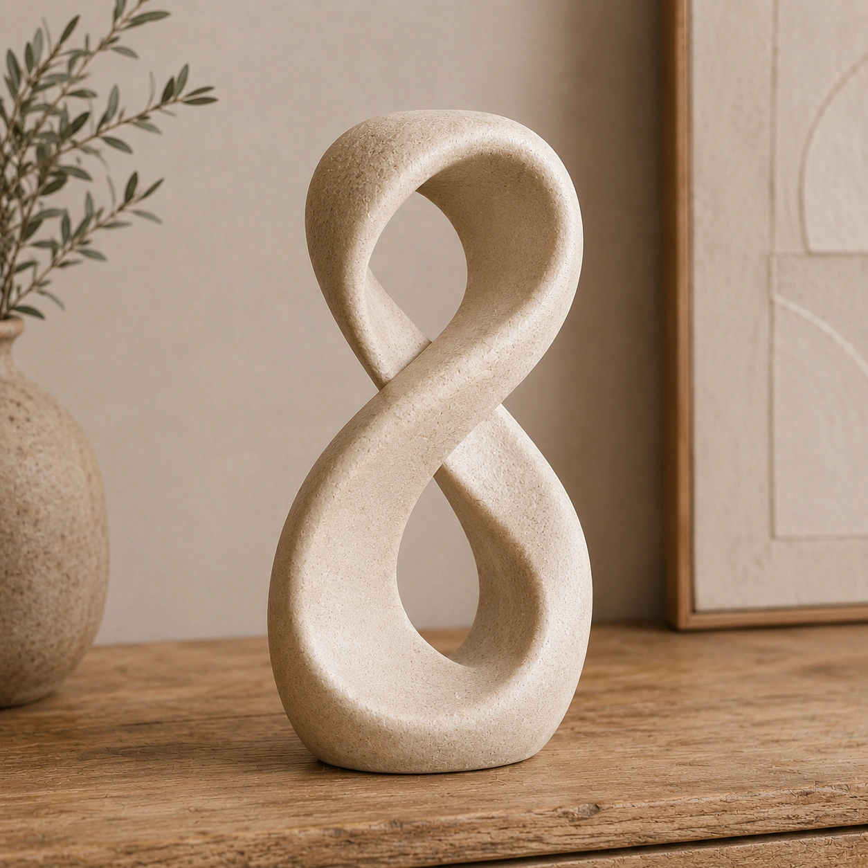 Escultura Infinito Decorativa