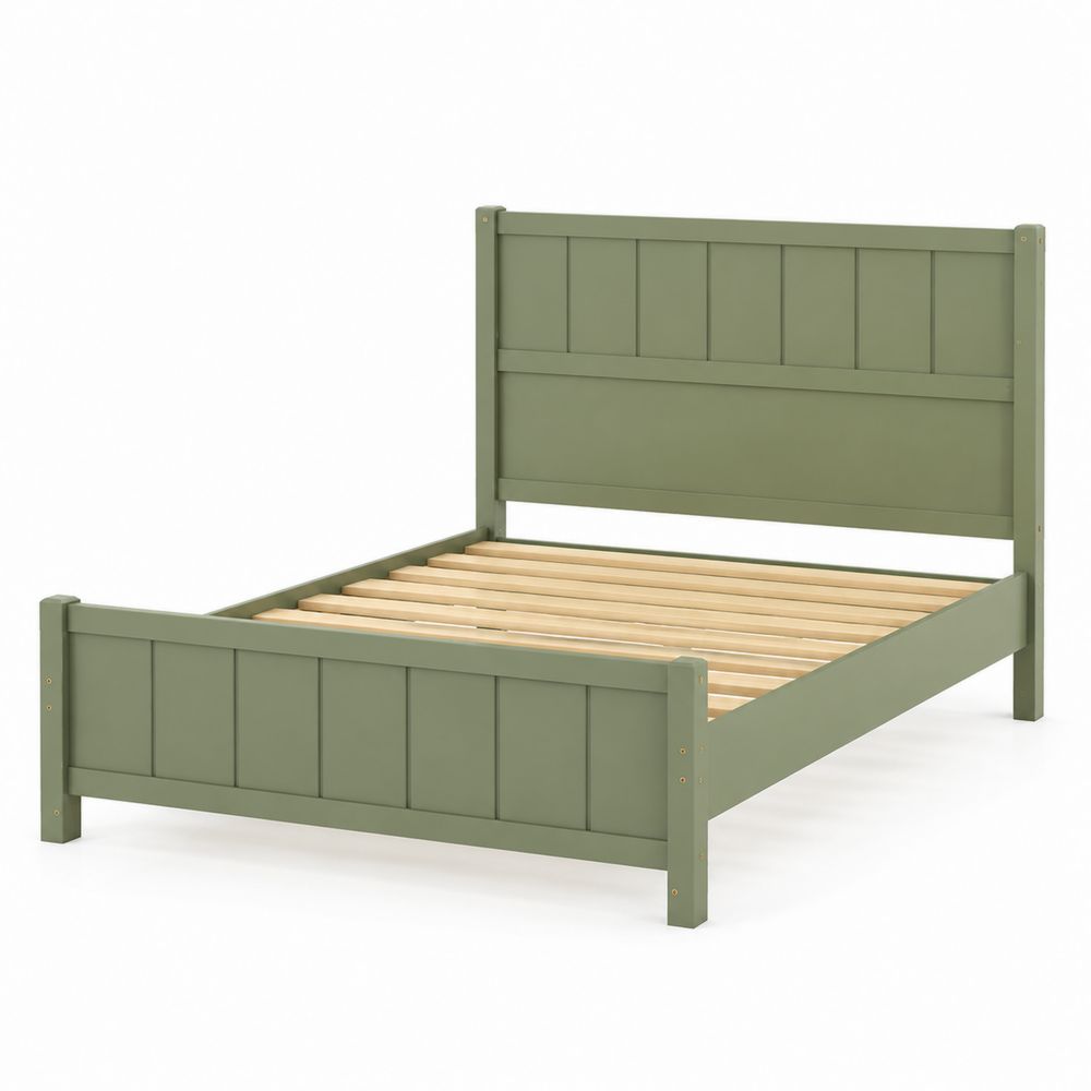 Letto in legno verde 200x160 cm