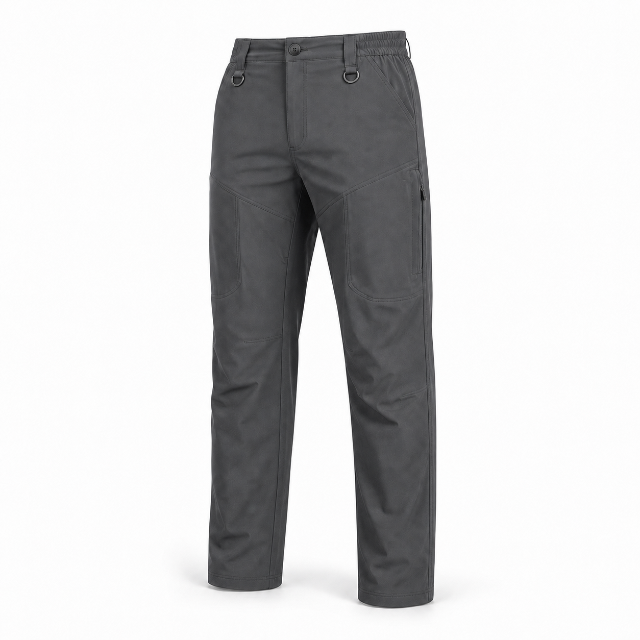 Charcoal hiking cargo pants SKU image
