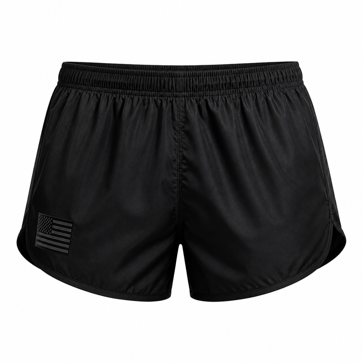 Black running shorts SKU image