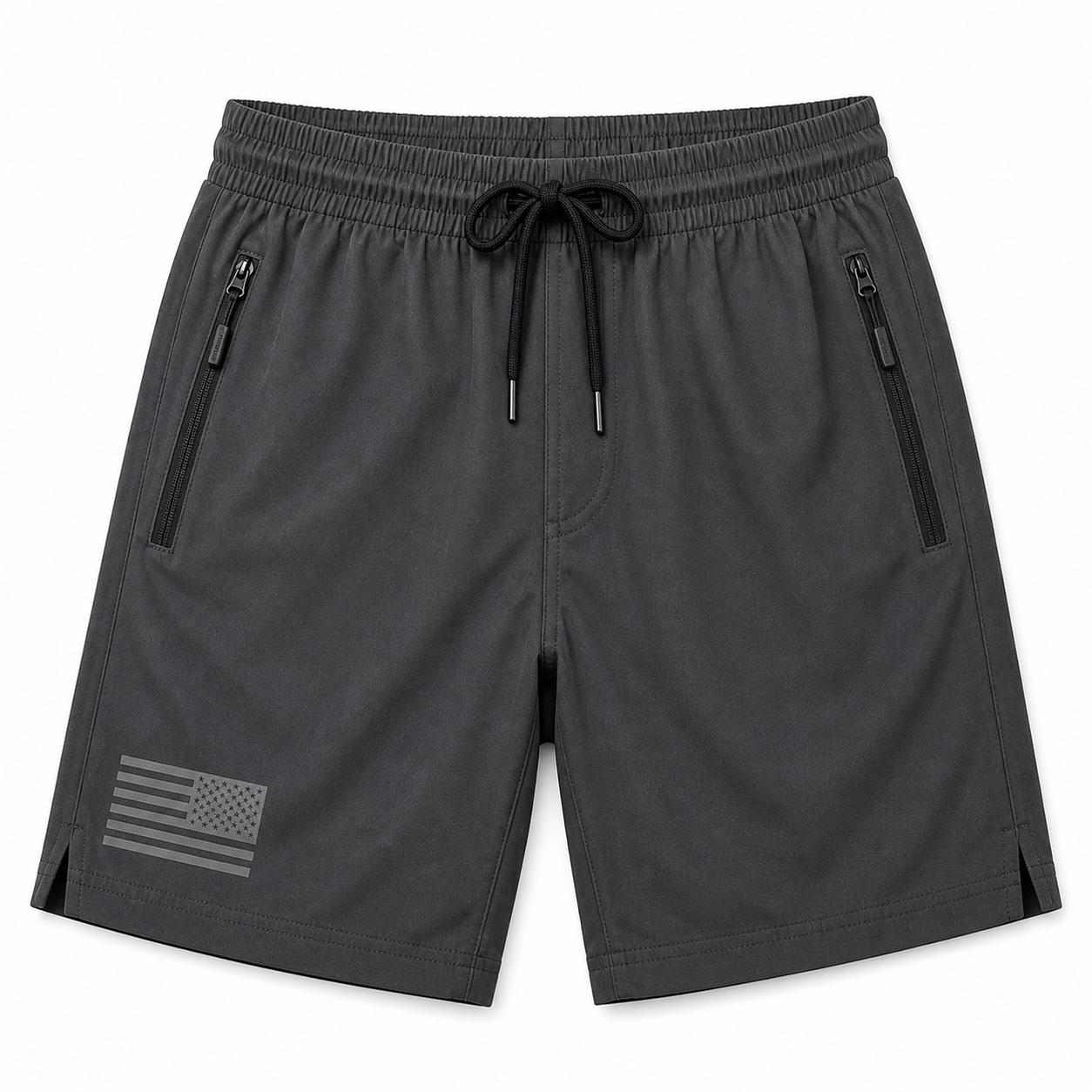 Charcoal tactical shorts SKU image