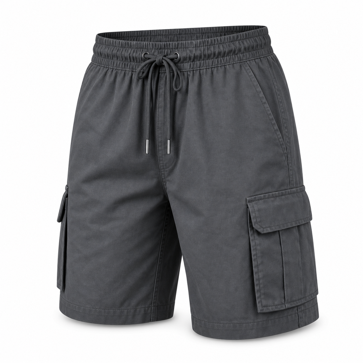 Carbon Gray cargo shorts SKU image