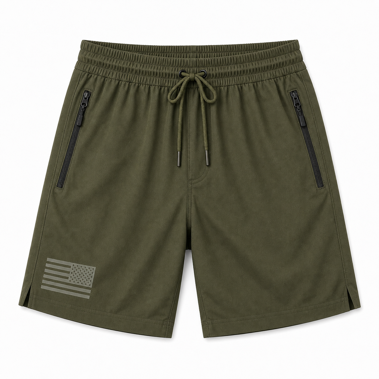 Olive tactical shorts SKU image