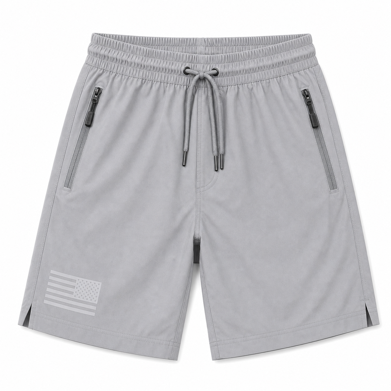 Light Gray tactical shorts SKU image