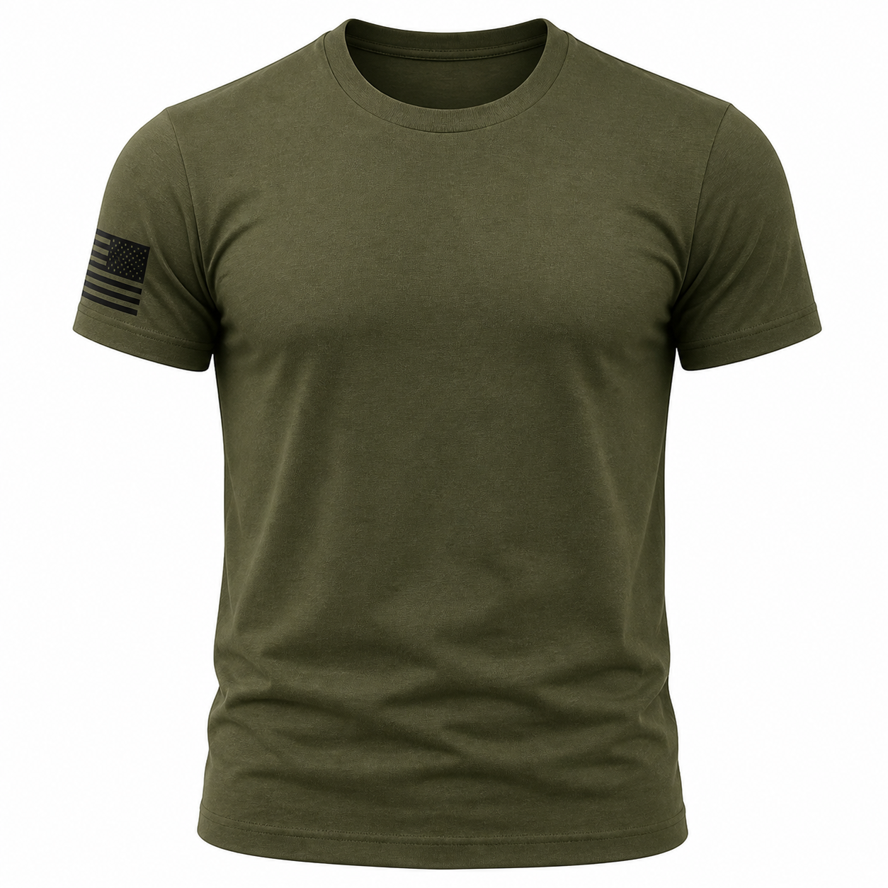 Olive work shirt SKU image