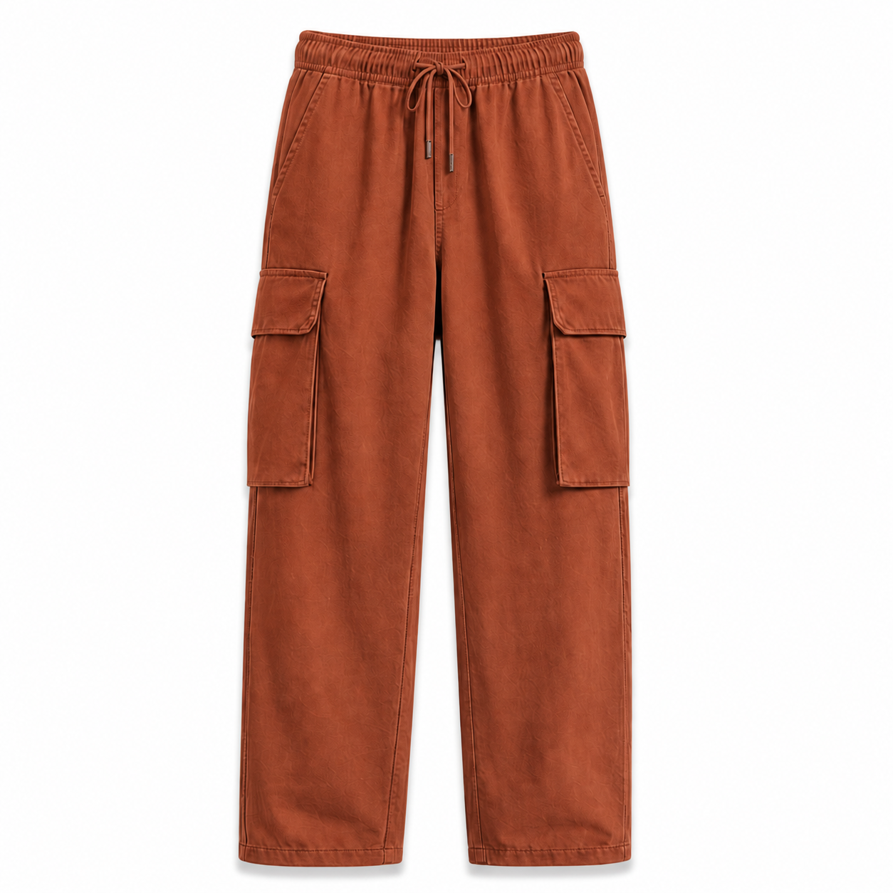 Rust Brown loose cargo pants SKU image