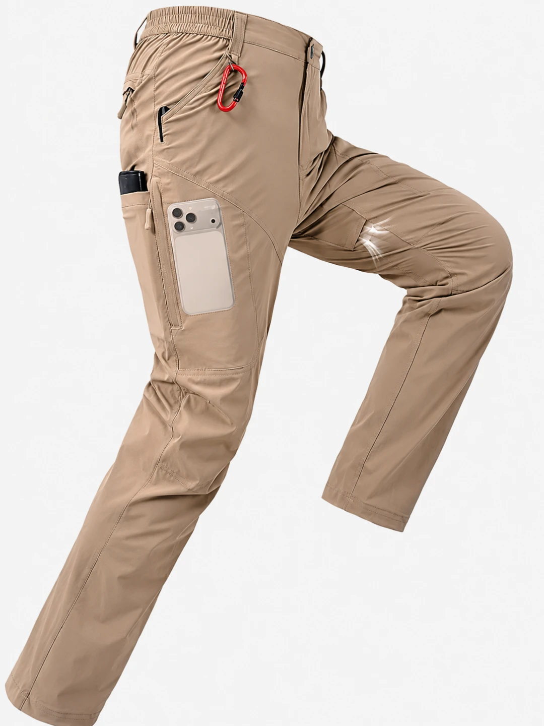 Supplemental khaki hiking cargo pants reference