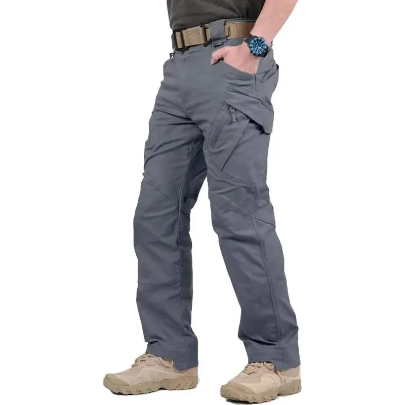 Men's Multi-Pocket Lightweight Casual Work Pants