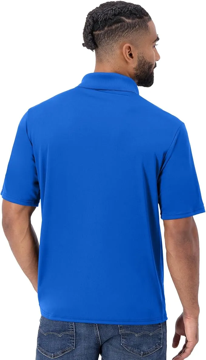 Men's Cool Short-sleeve polo shirt with three-button placket