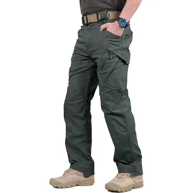 Men's Multi-Pocket Lightweight Casual Work Pants