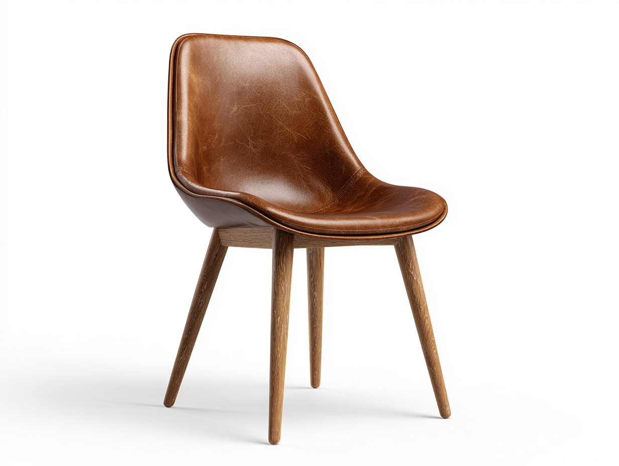 Sillas de comedor madera 48x52x85 cm - marrón - diseño moderno ergonómico-Monavahaven