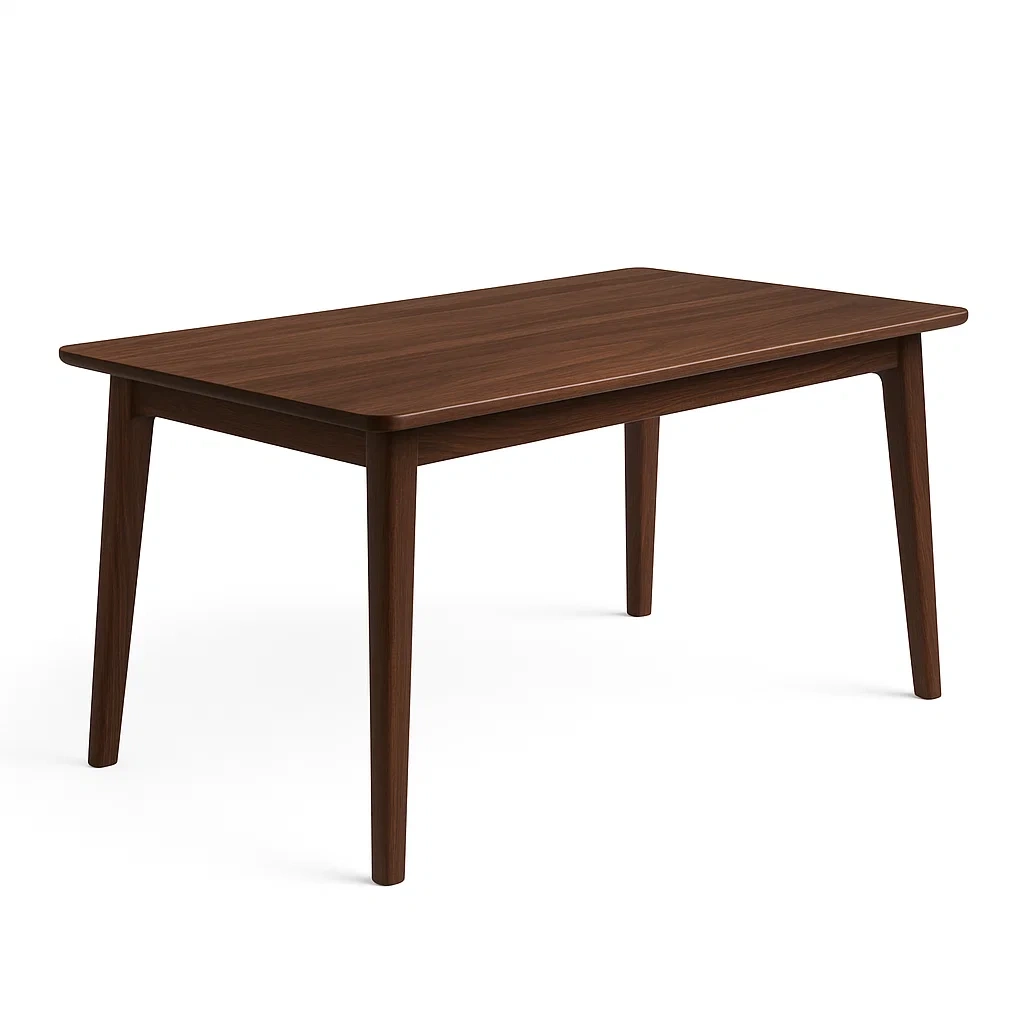 Table rectangulaire en bois de noyer-LUXFUR NITA