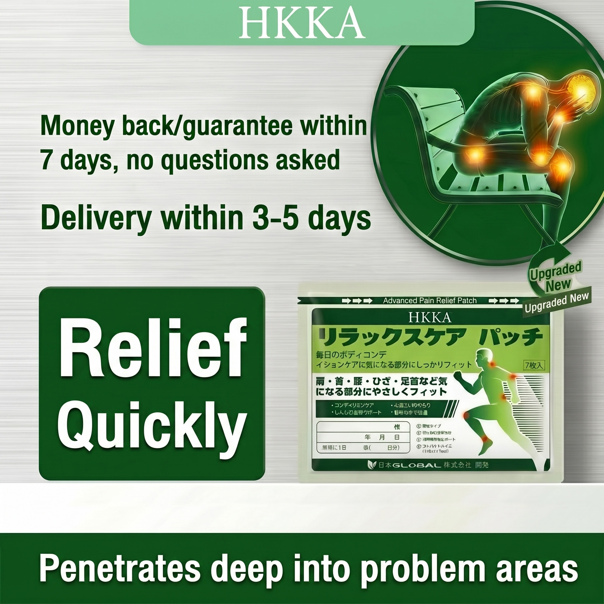 HKKA Soothing Pain Relief Patch