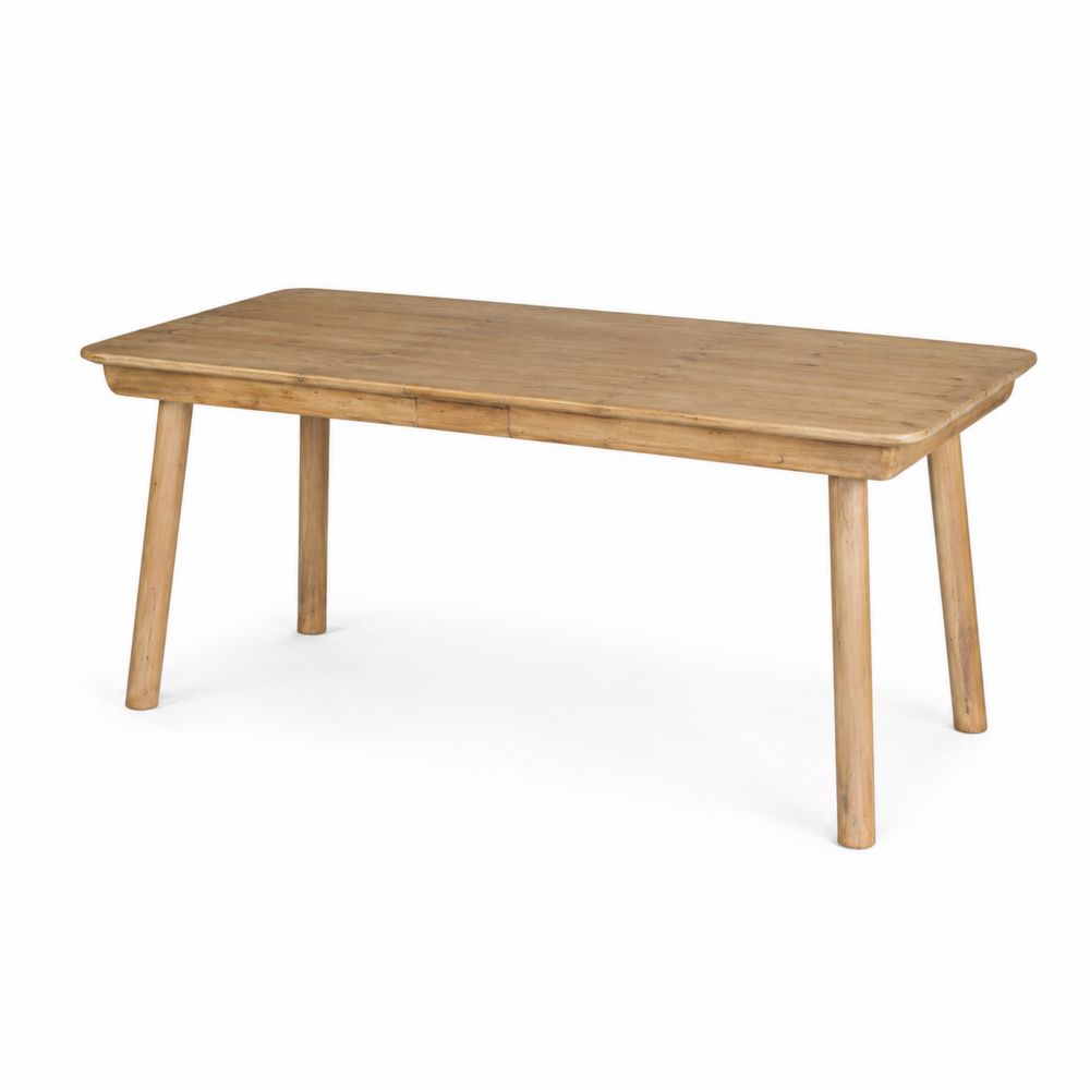 Tavolo da pranzo in legno 180x90x75 cm