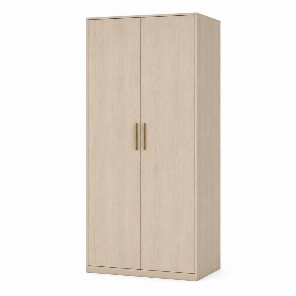 Szafa dwudrzwiowa z drewna dębowego 80cm x 50cm x 180cm