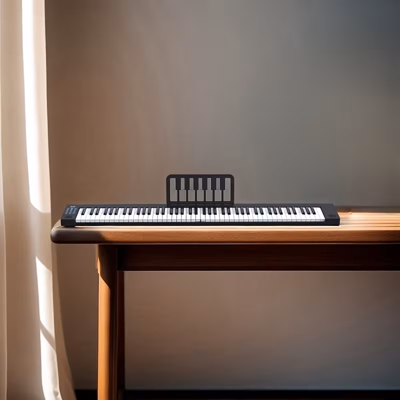 Foldable 88-Key Portable Electronic Piano Keyboard