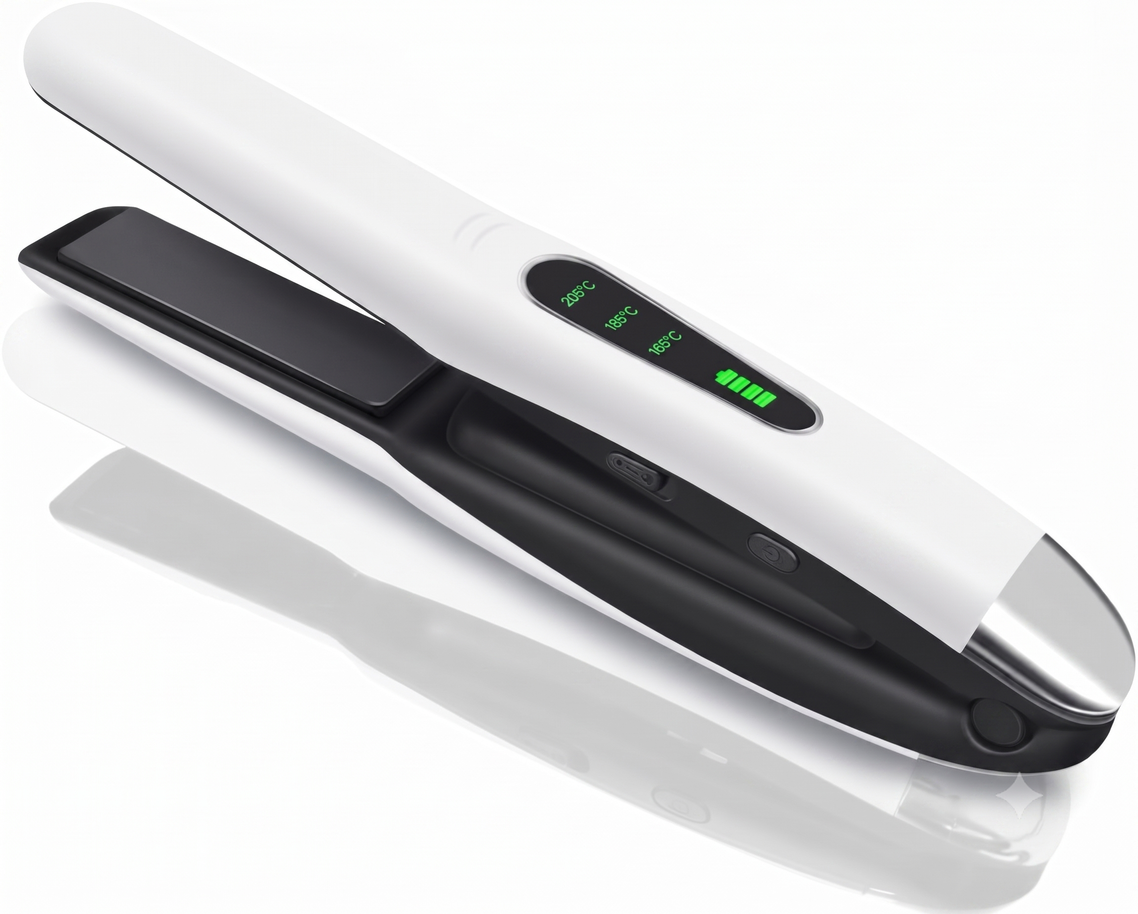 Cordless 2-in-1 Hair Straightener & Curling Wand