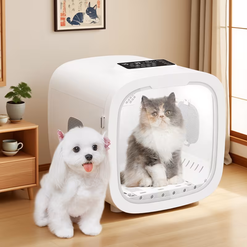 Smart Quiet Automatic Pet Drying Box for Cats & Small Dogs