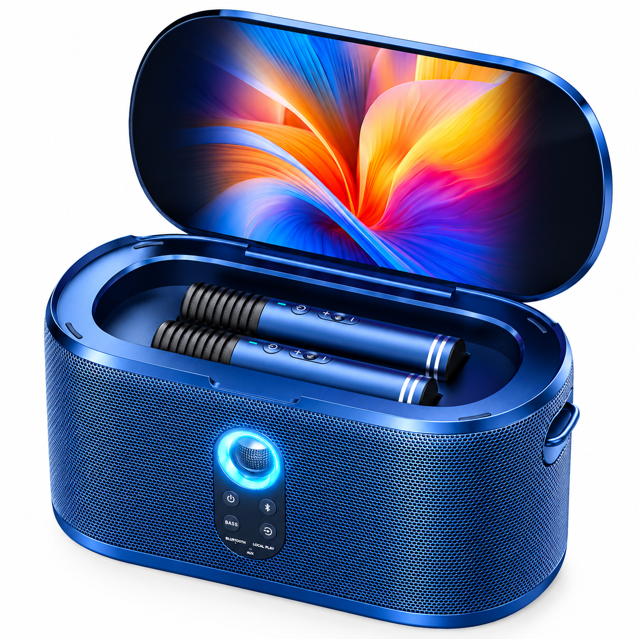 Karaoke Machine, Built-in Lyrics Display, 32GB Karaoke Tablet