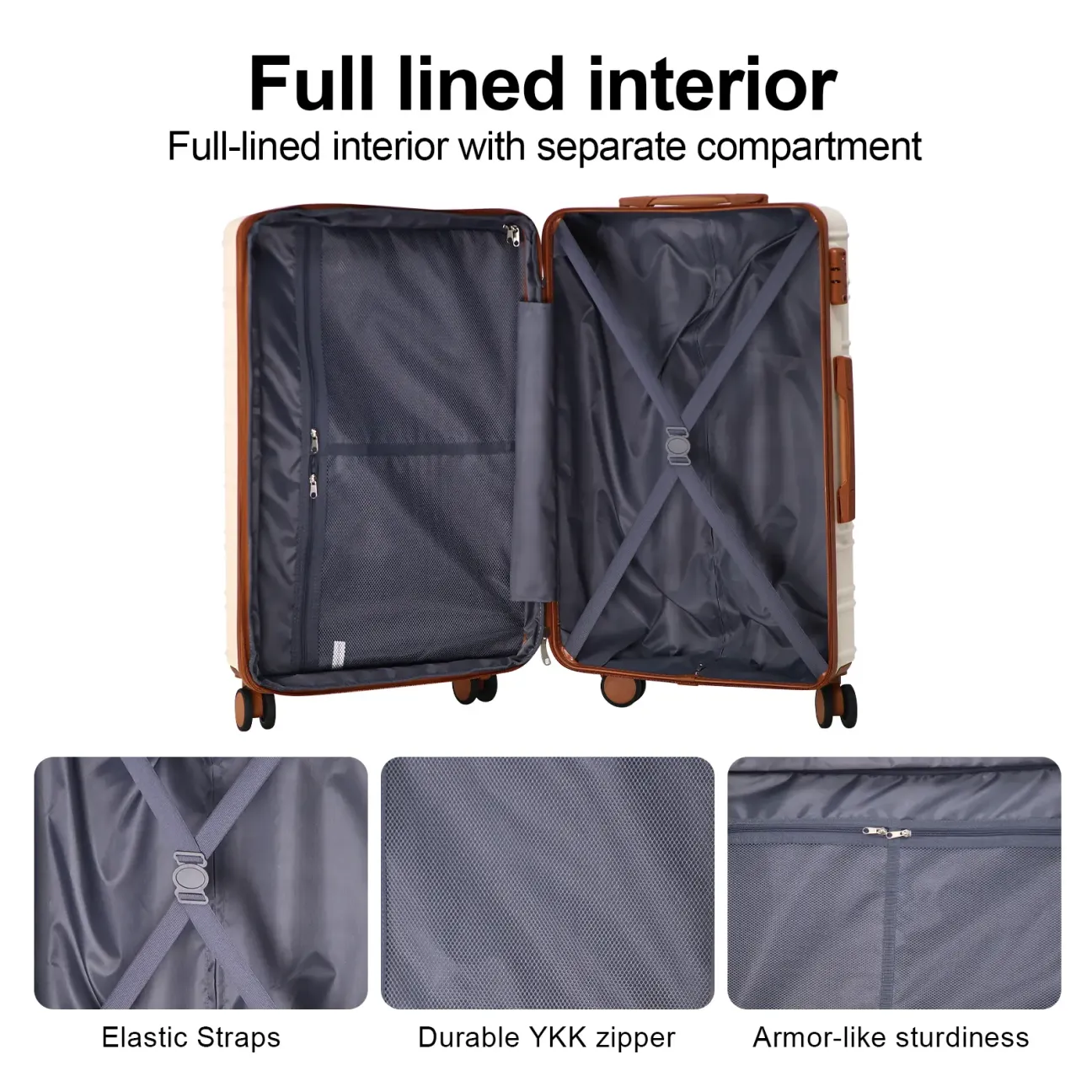 🔥Last Day For Clearance🔥4 Piece Expandable Hardshell Luggage Set with TSA Lock