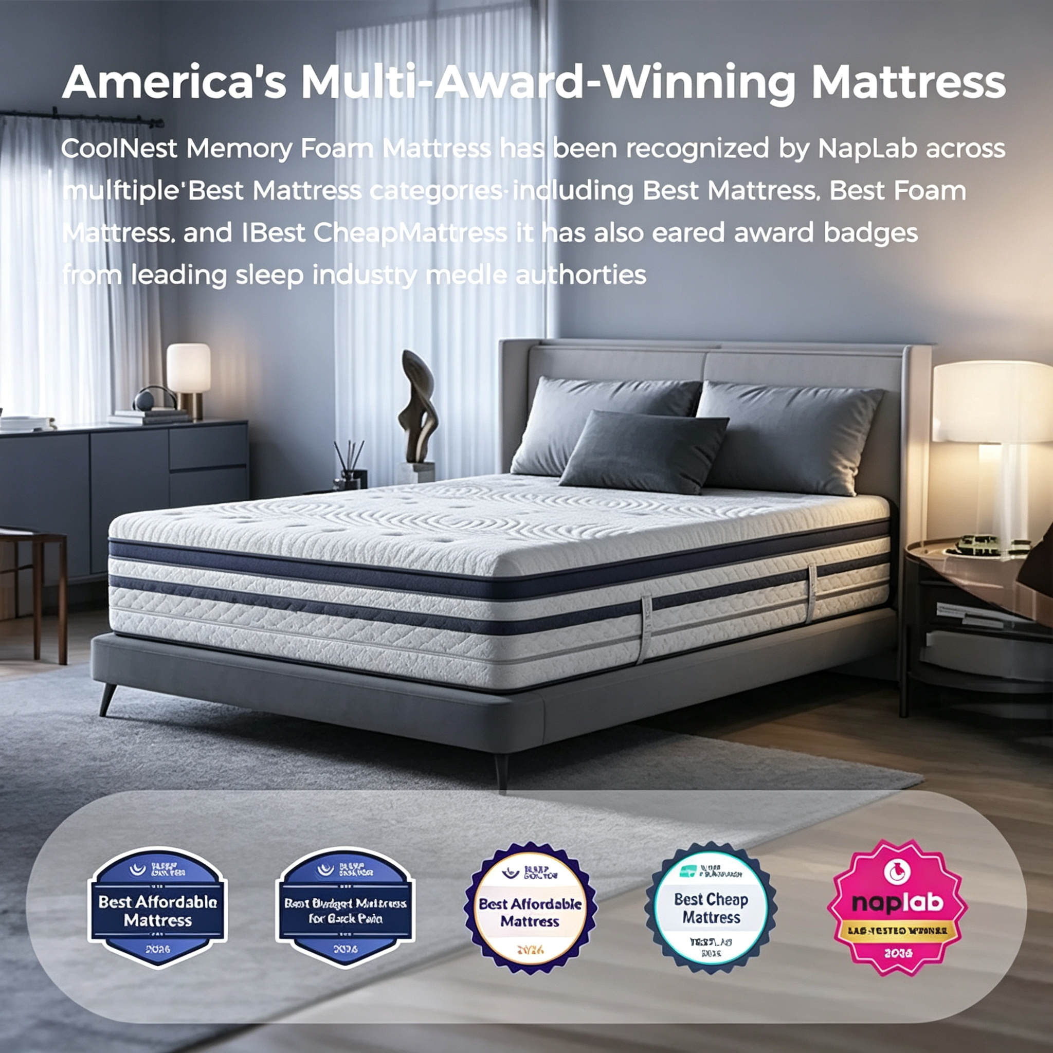 Weightless Cooling Mattress for Heavy Users