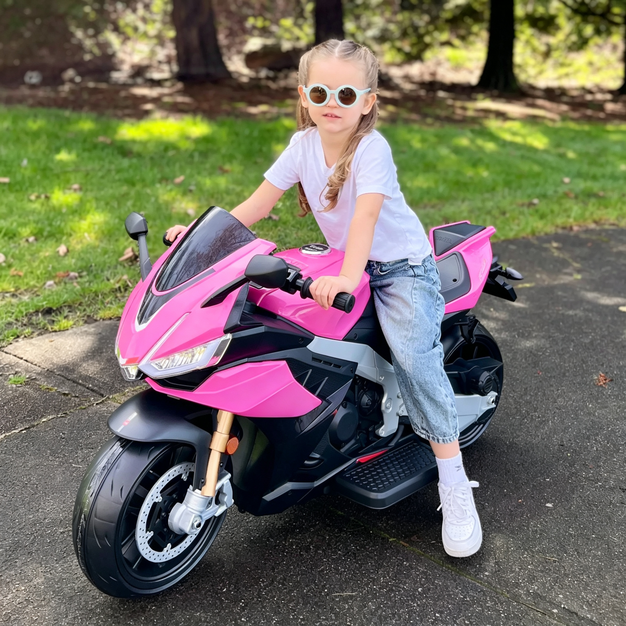 Electric Motorcycle for Kids with Long Battery Life
