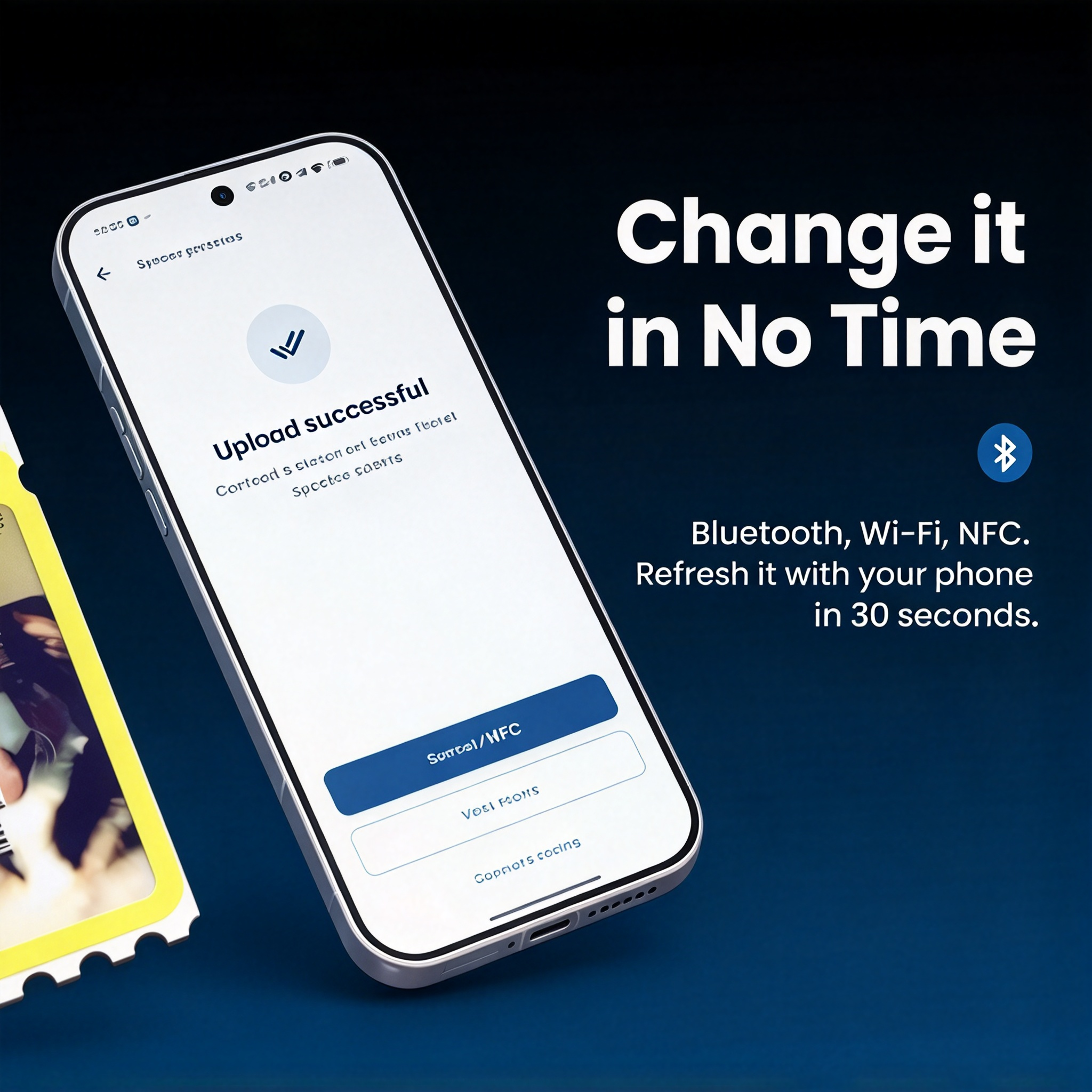 A Customizable Clip-On Color E-Paper Card