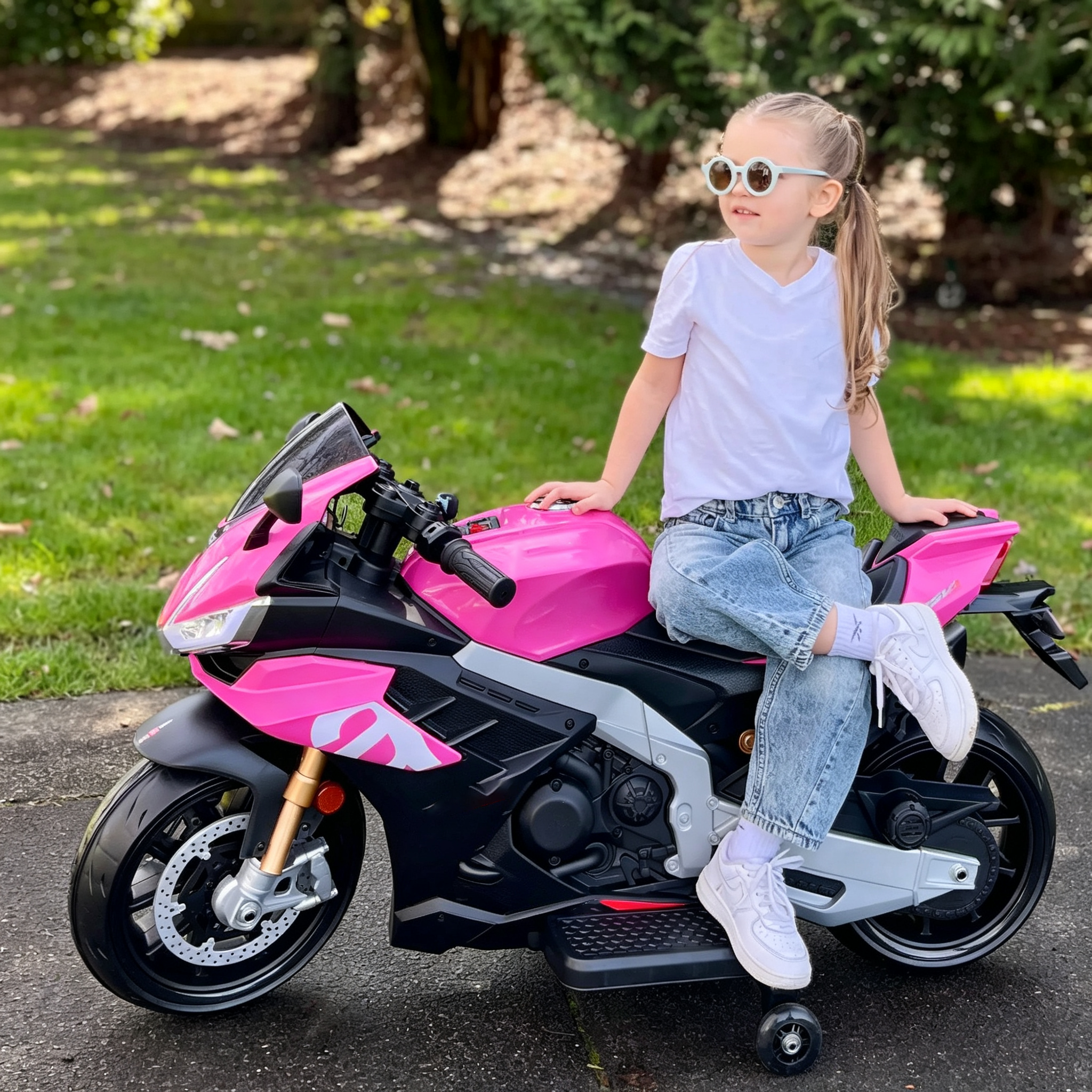 Electric Motorcycle for Kids with Long Battery Life