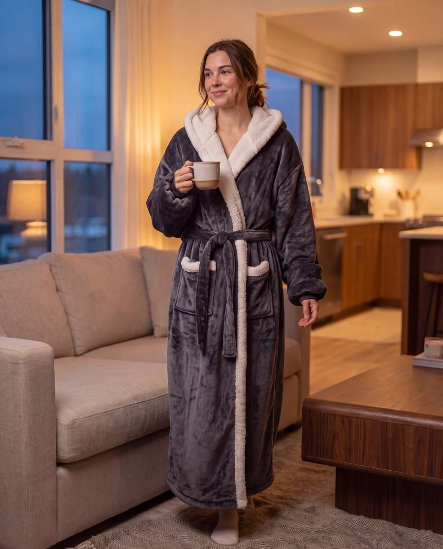 Cozy Heated Home Robe