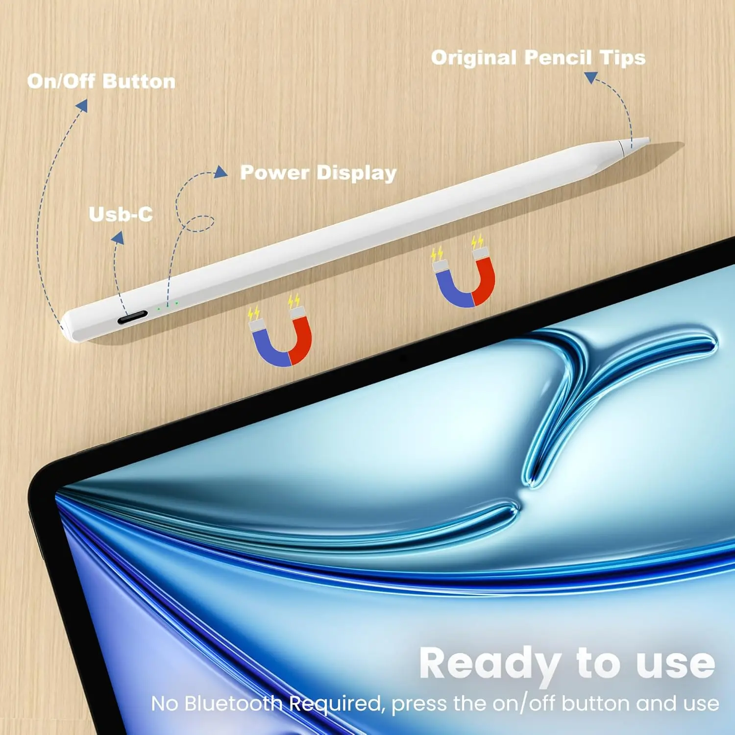 Stylus Pen for iPad A16 10th Gen