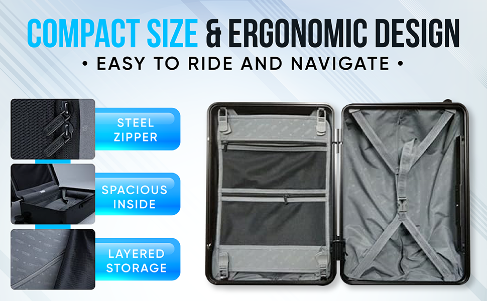 Electric Suitcase Capacity