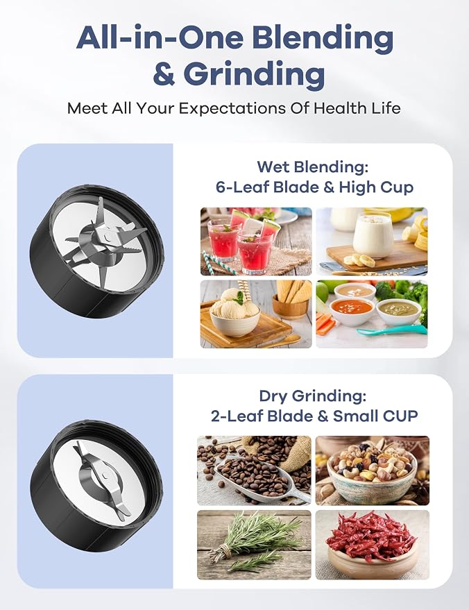 Smoothie Blender, Blender for Shakes and Smoothies