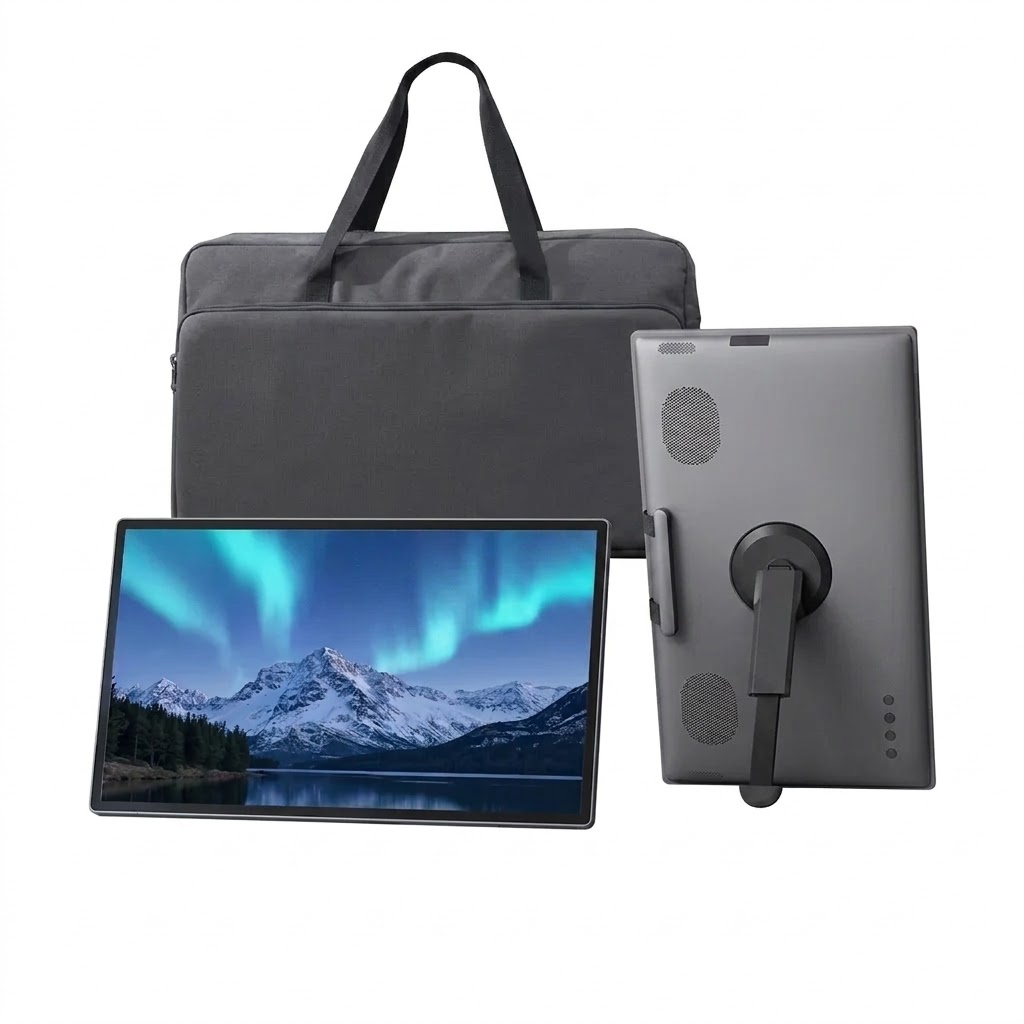 🎉 Anniversary Sale - 27" Ultra-Slim Portable Smart TV & Touchscreen (Built-in 8-Hr Battery, Auto-Rotate & Universal Wireless Mirroring)