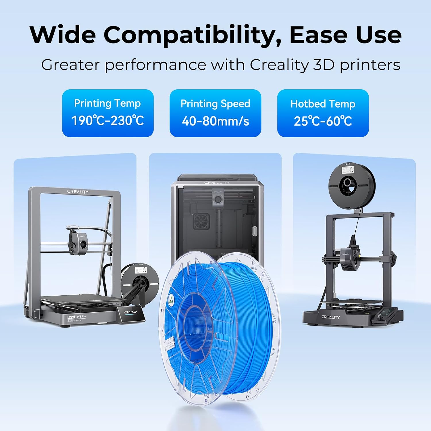  PLA Filament 1.75mm Bundle 4Kg