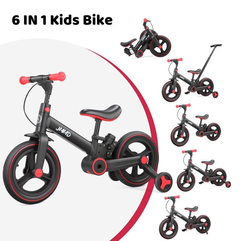 JMMD 6-in-1 Kids Bike Features